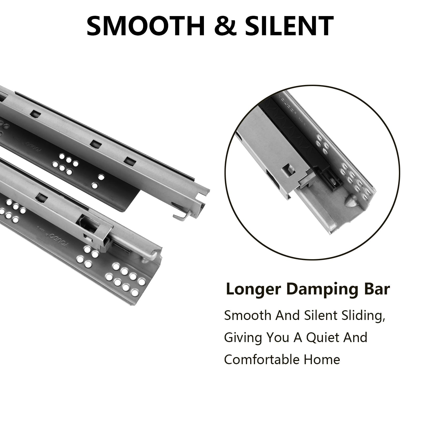 Oungy quick installation steps for frameless or face-frame cabinets