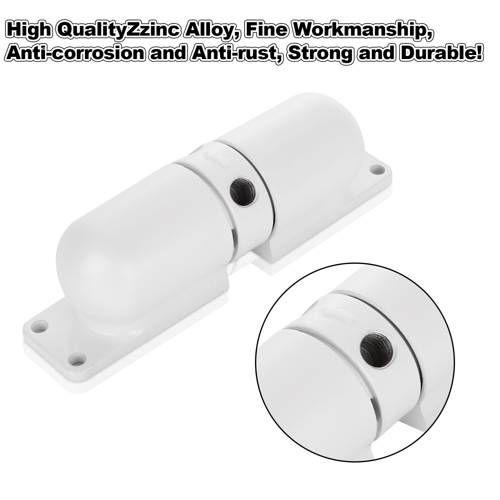 Oungy quiet door closer operates smoothly to reduce noise near entrances.