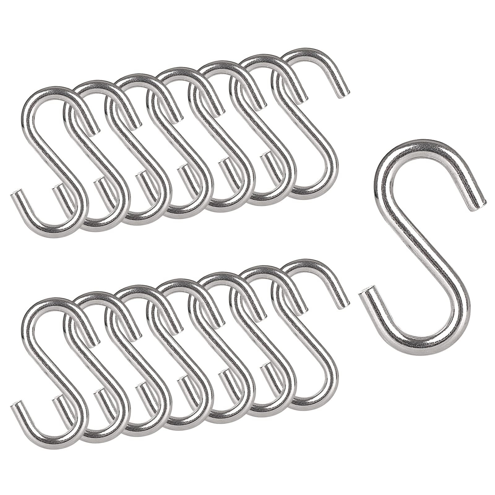 Oungy S hooks for hammock stand, corrosion-resistant and durable for outdoor use.
