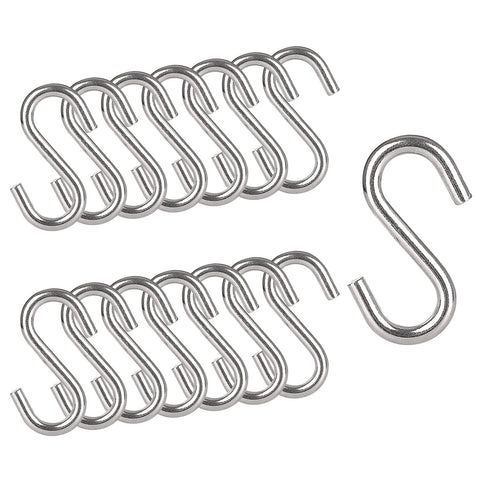 Oungy S hooks for hammock stand, corrosion-resistant and durable for outdoor use.