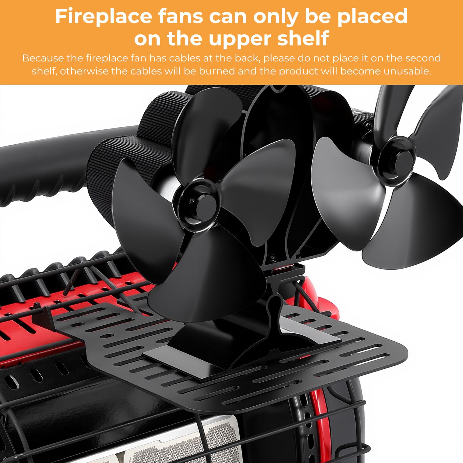 Ourhom heater bracket kettle heating setup enables efficient 5L kettle warming.