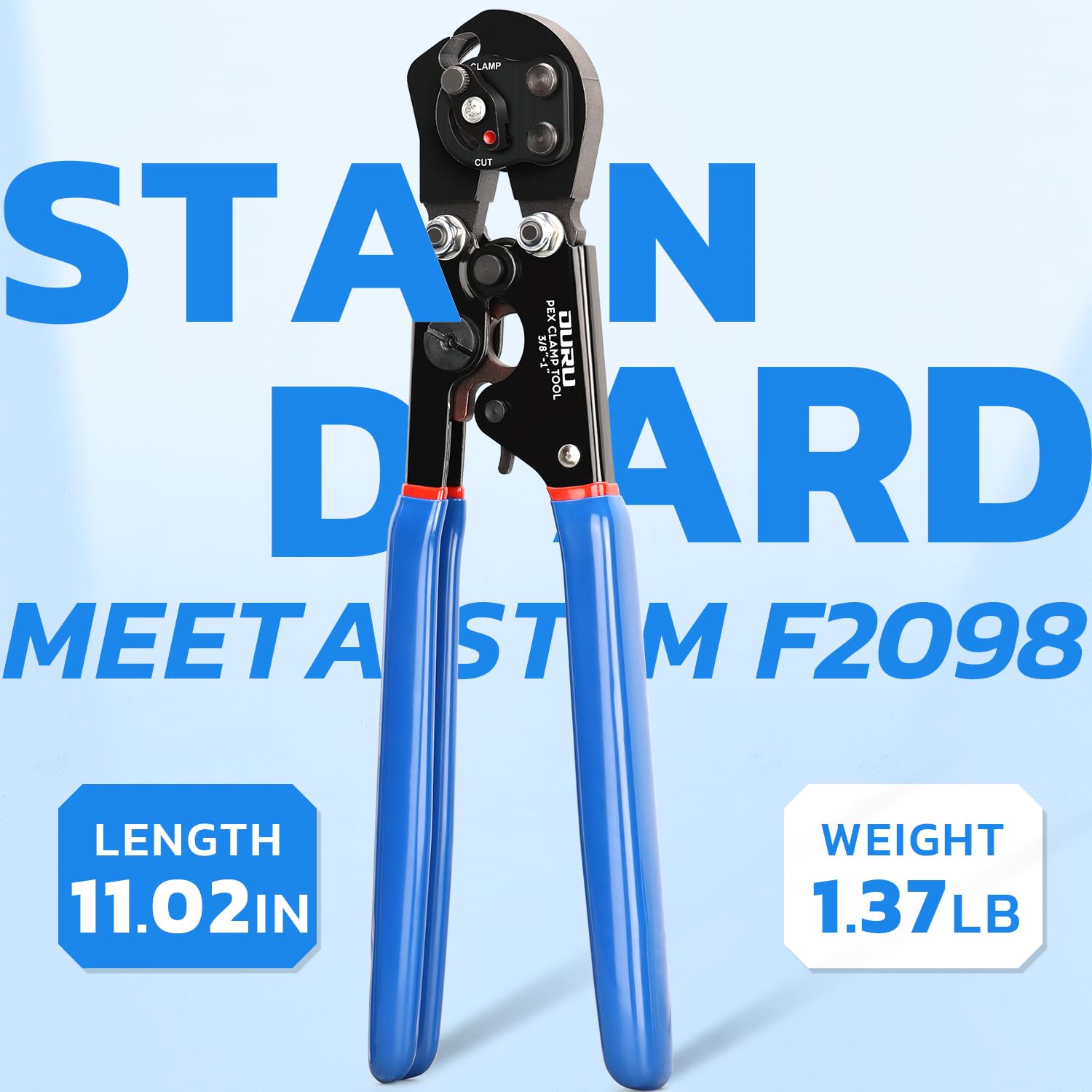 OURU 360-degree tight crimp on clamps for secure connections