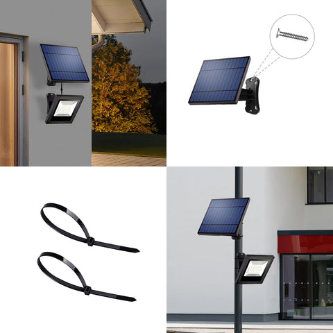 Ousam Led 16 ft cord enables flexible panel positioning
