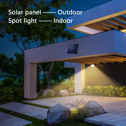 Ousam Led detachable cord supports indoor or outdoor setup