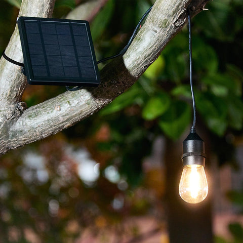 Ousam Led hanging-pendant setup ideal for porch, shed, or garden lighting.
