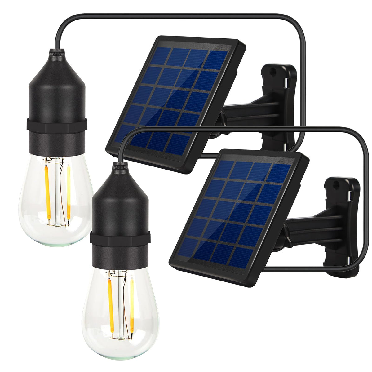 Ousam Led solar light bulb dusk-dawn setup offers flexible, low-maintenance outdoor lighting.