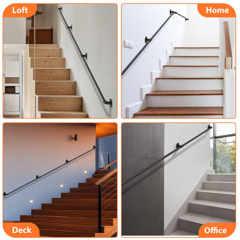 OUSHENG bathroom/doorway handrail offering stable grip and smooth edges.