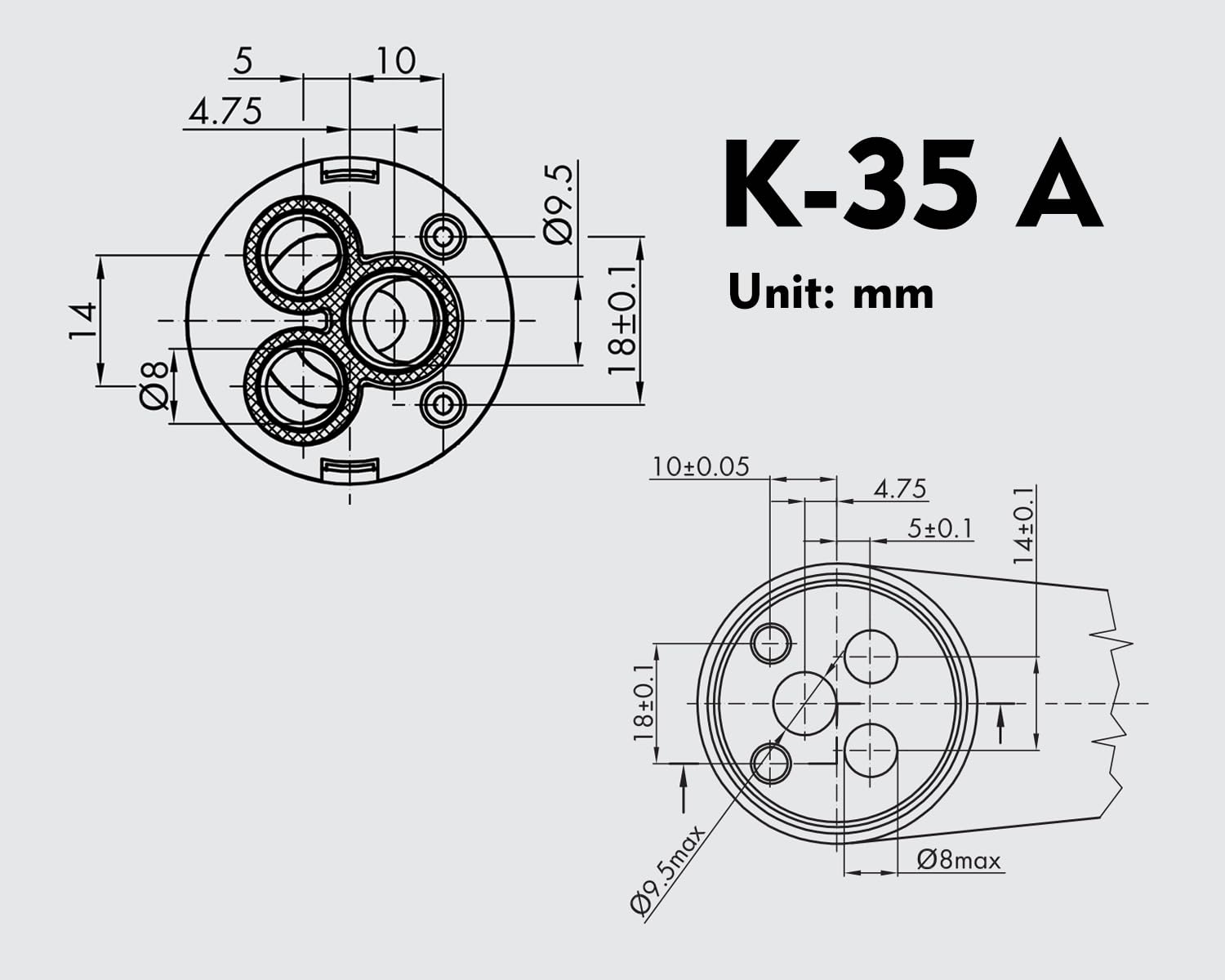 ousun Kerox K35A compatibility with La Torre and Moen faucets.