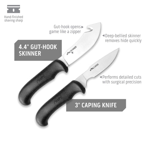 Outdoor Edge wood and bone saw for efficient bulk cuts.