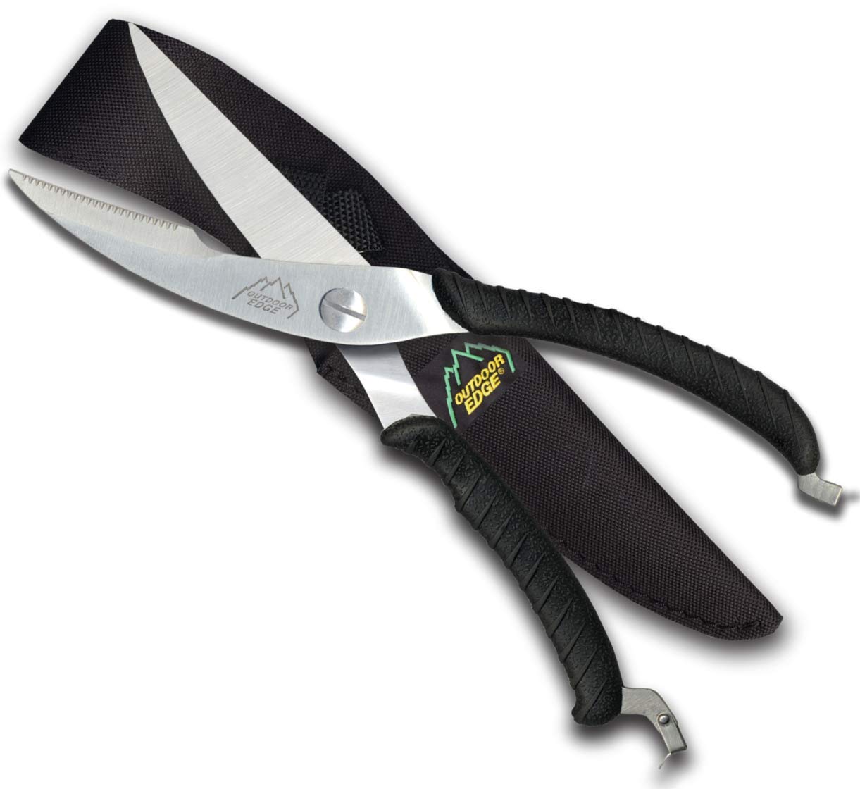Outdoor Edge Game Shears spring-loaded design for quick field dressing of birds and small game.