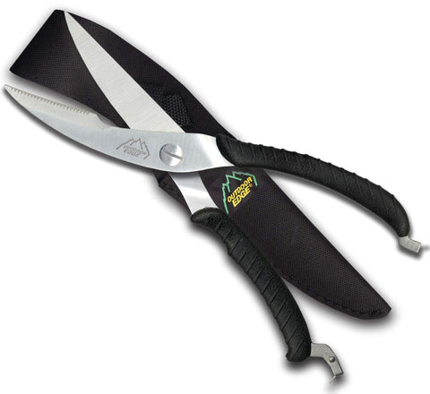 Outdoor Edge Game Shears spring-loaded design for quick field dressing of birds and small game.