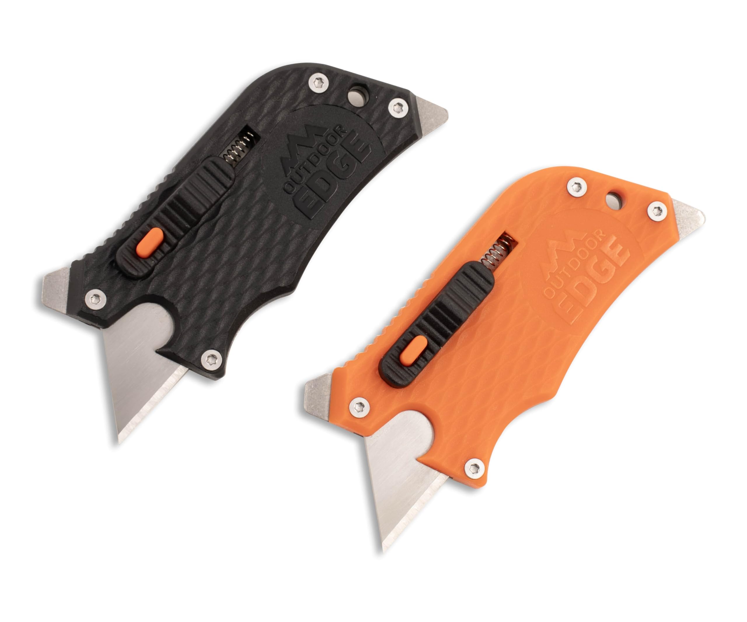 Outdoor Edge SlideWinder flathead and Phillips heads offer versatile on-site fasteners.