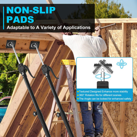 OUTIMATE non-slip swivel feet with soft contact protect floors