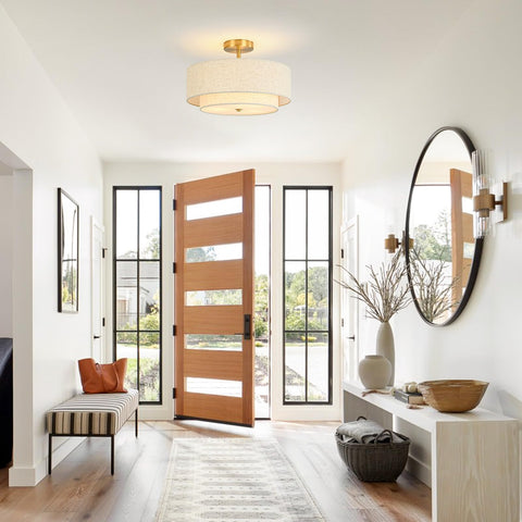 Outiron easy-install hardware included for quick ceiling mounting