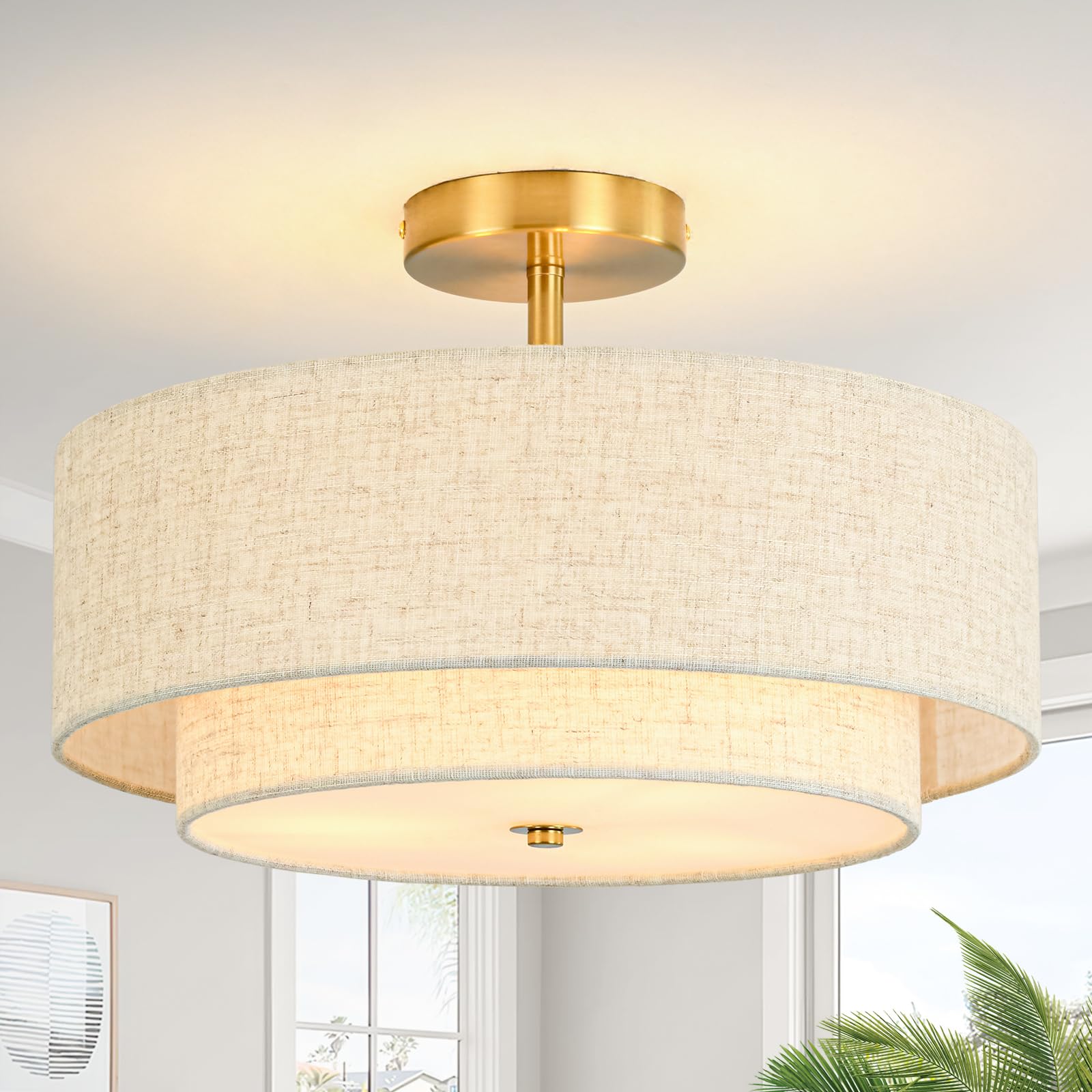 Outiron entryway lighting creates a welcoming glow
