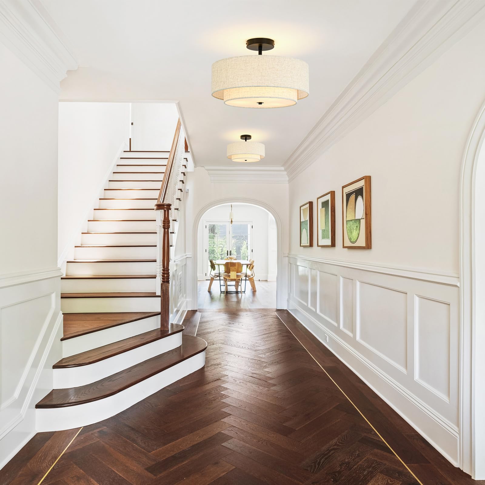 Outiron easy installation guides a quick ceiling mount process