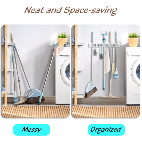OUTNILI four hooks offer versatile hanging for tools and accessories