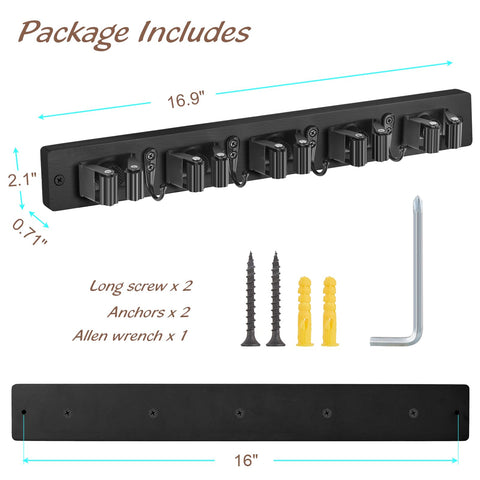 OUTNILI durable mounting hardware enables quick, secure installation with 16-inch spacing.