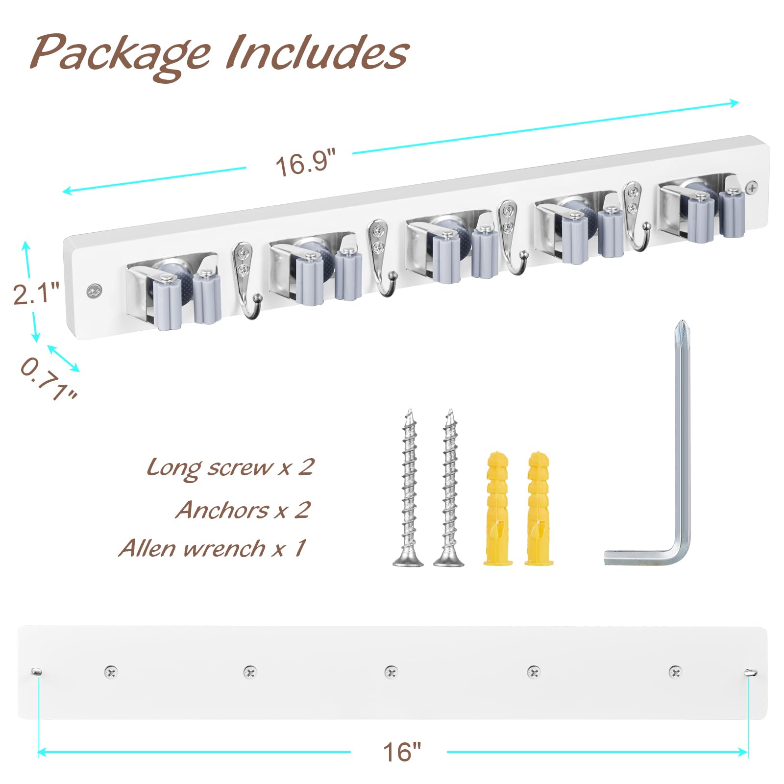OUTNILI stainless steel clips resist wear for daily use