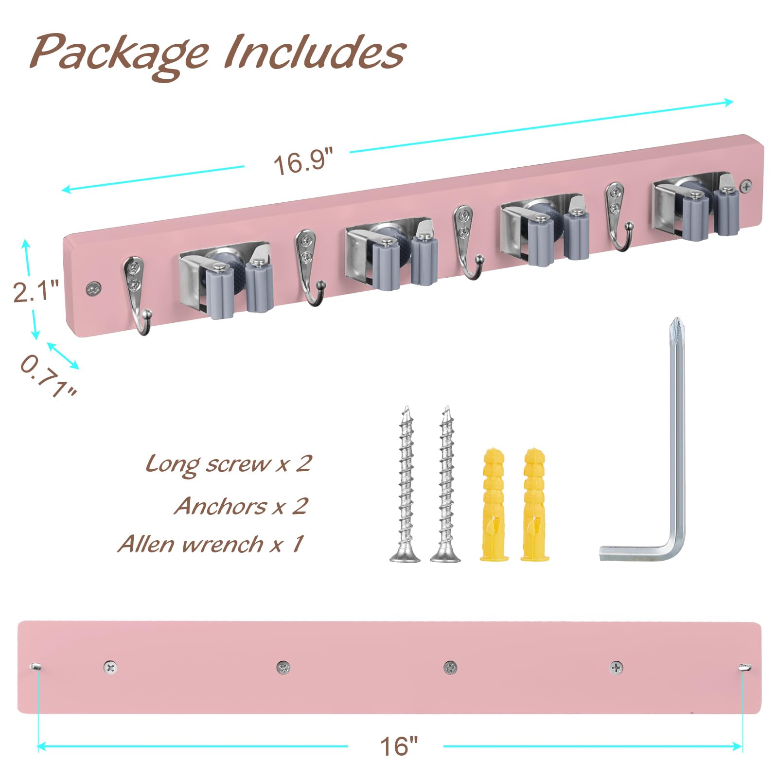 OUTNILI wall mount hole spacing guide helps precise easy installation