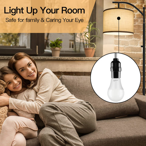 OUTON A19 LED bulb energy-saving design reduces costs over time.