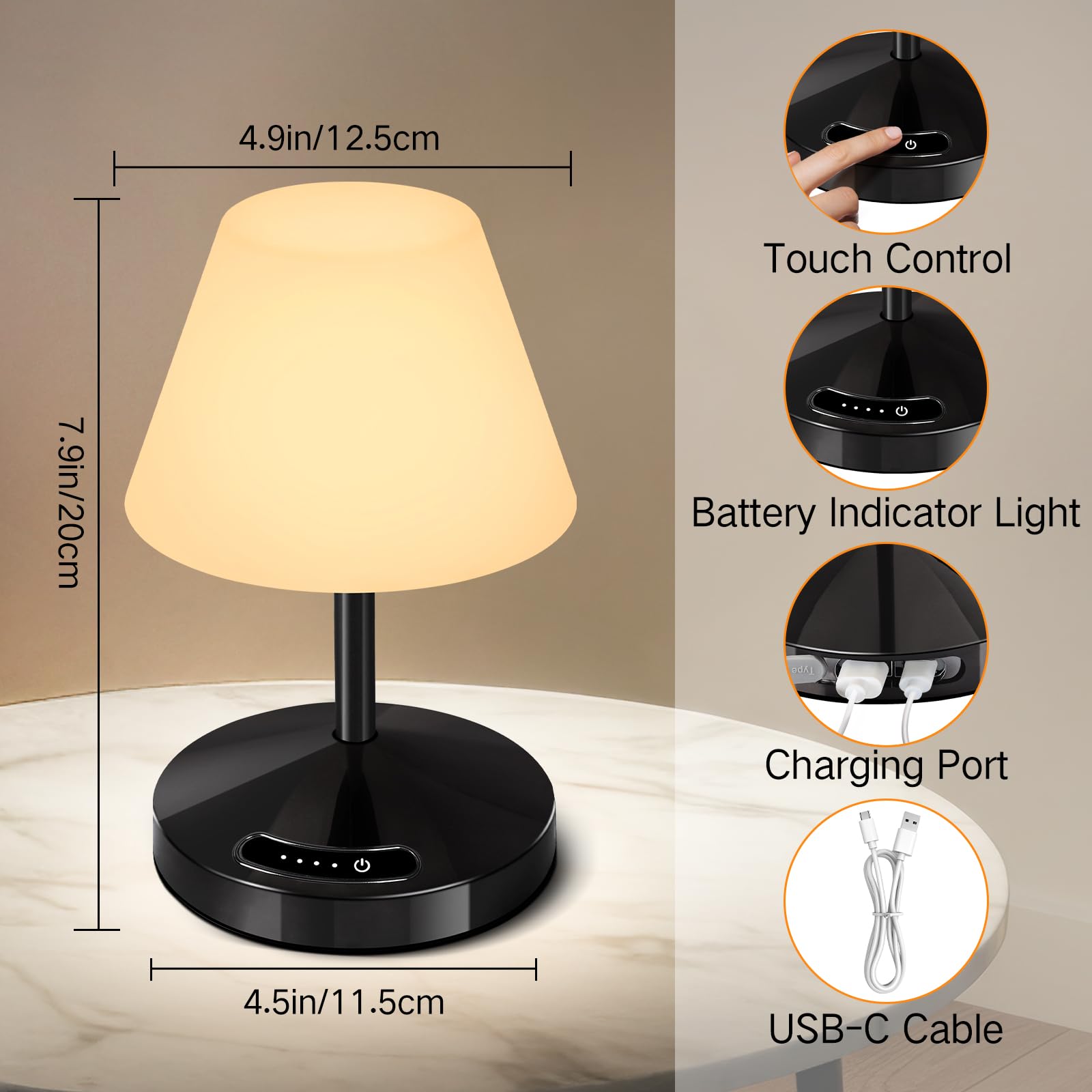OUTON battery indicator shows charge level to prevent unexpected outages.