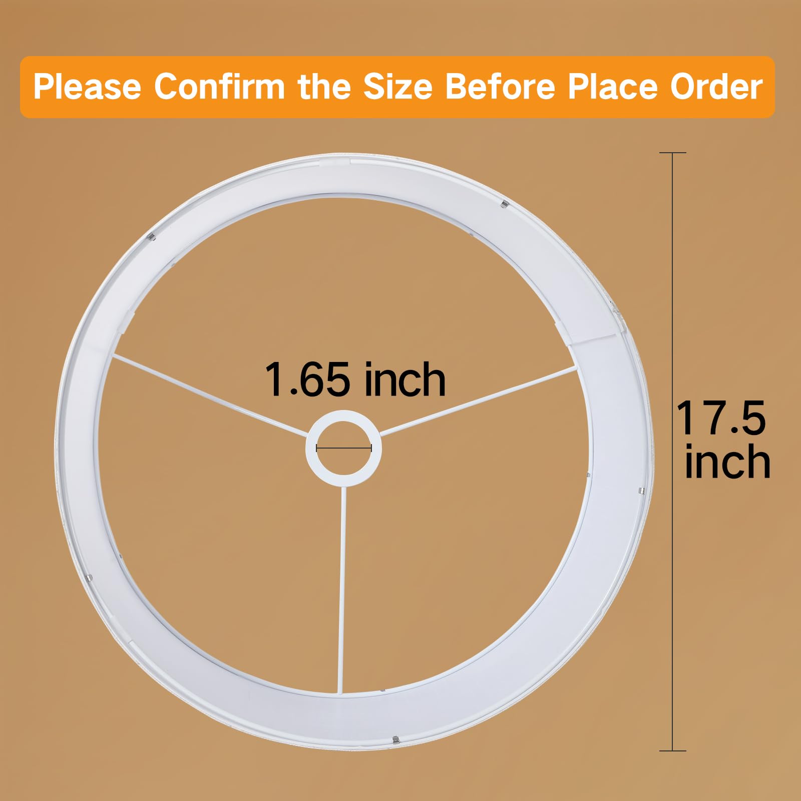 OUTON beige drum shade side view highlights slim silhouette for modern lamps
