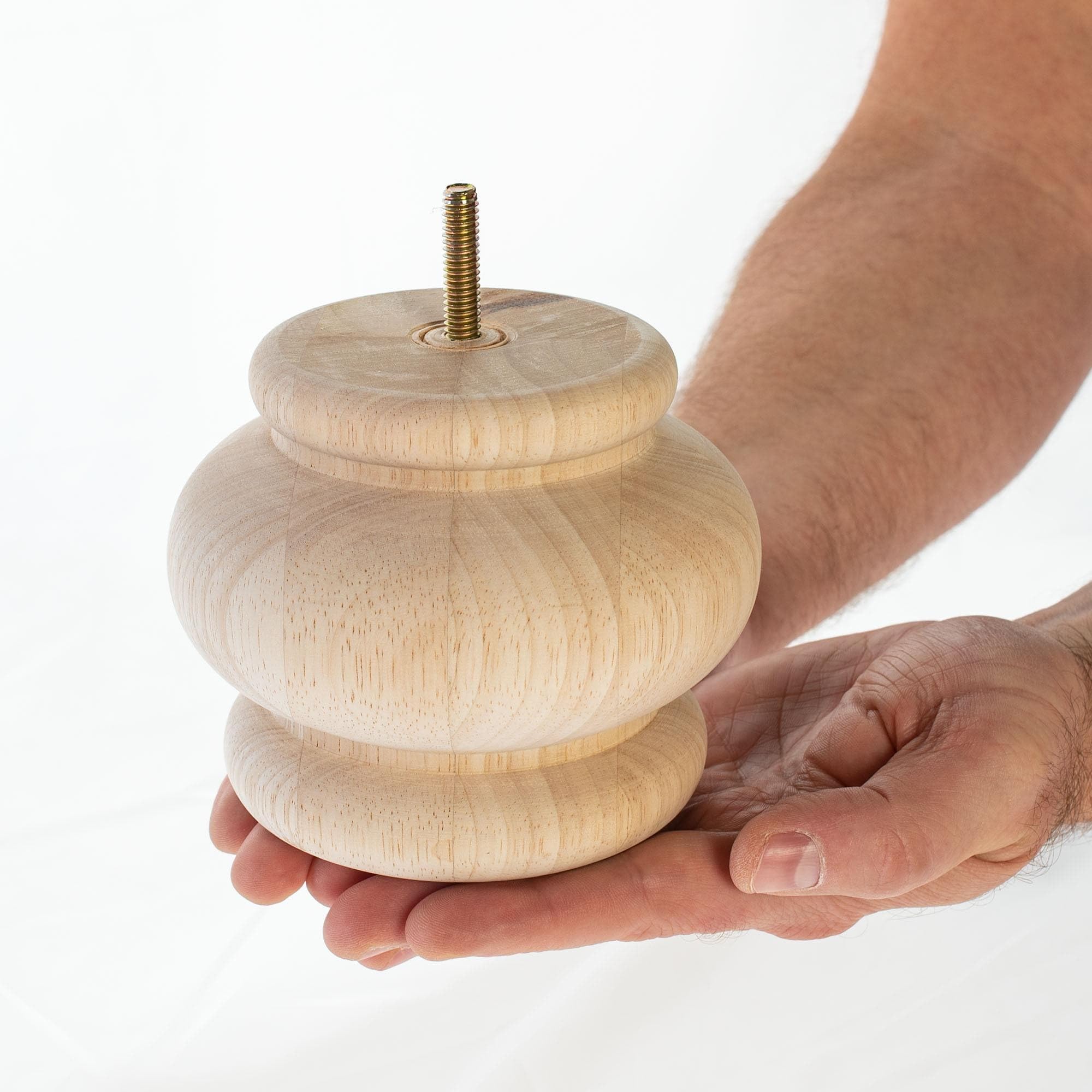Outwater bun feet kit includes insert nuts and drill bit for mounting