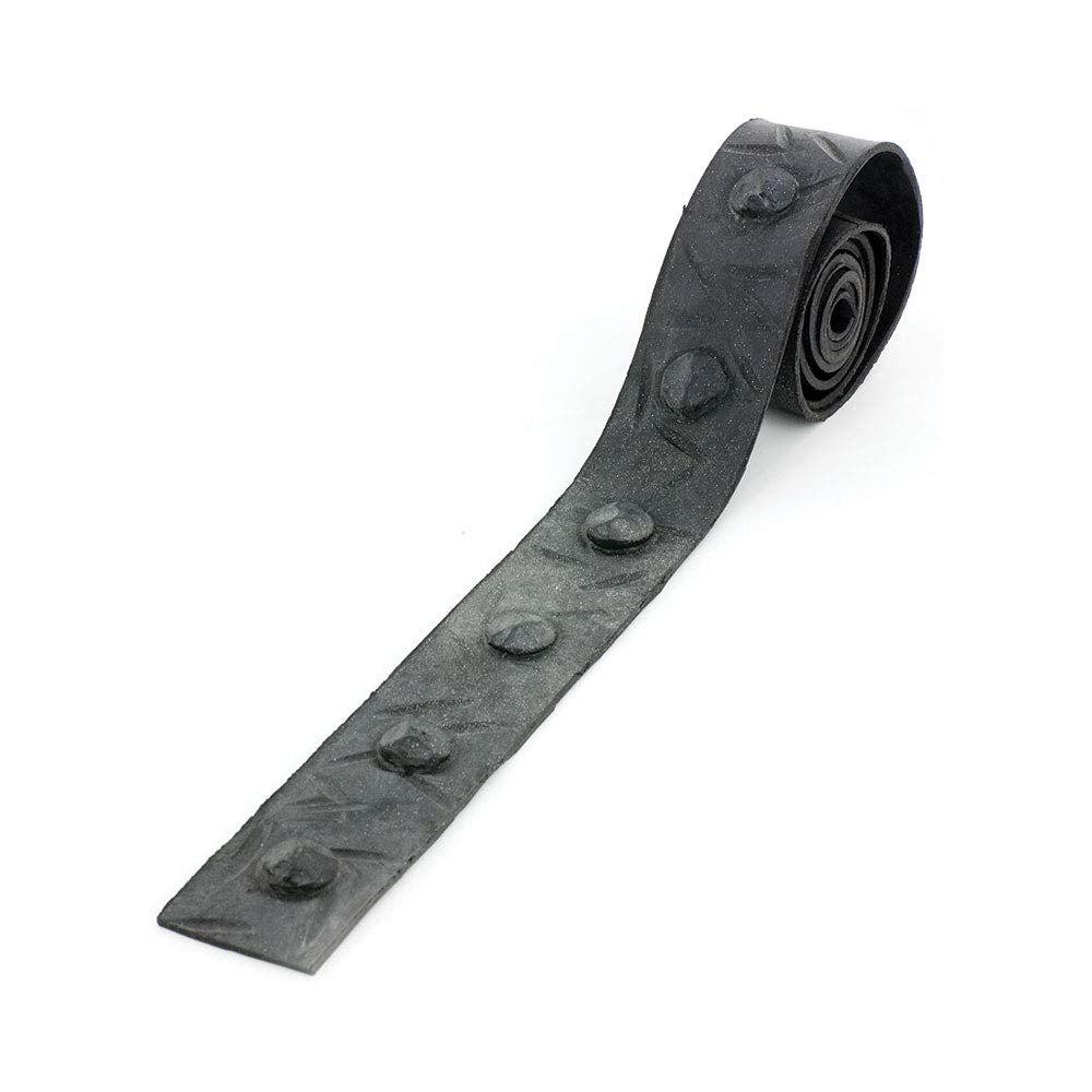 Outwater rubber beam strapping on a decorative faux beam for authentic look.