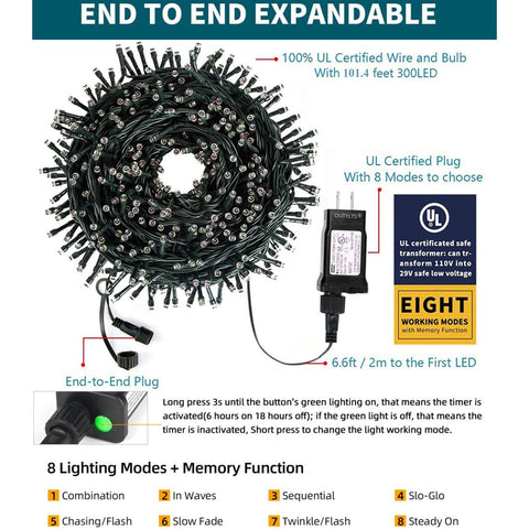 OUTYLTS end-to-end connectable lights enable extendable coverage