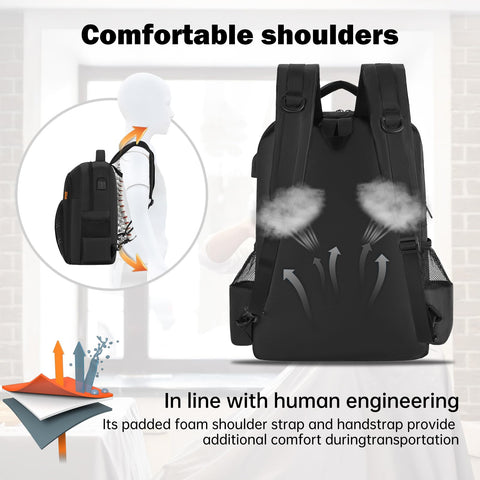 OUUTMEE bag front pocket with multi pockets keeps tools neatly organized