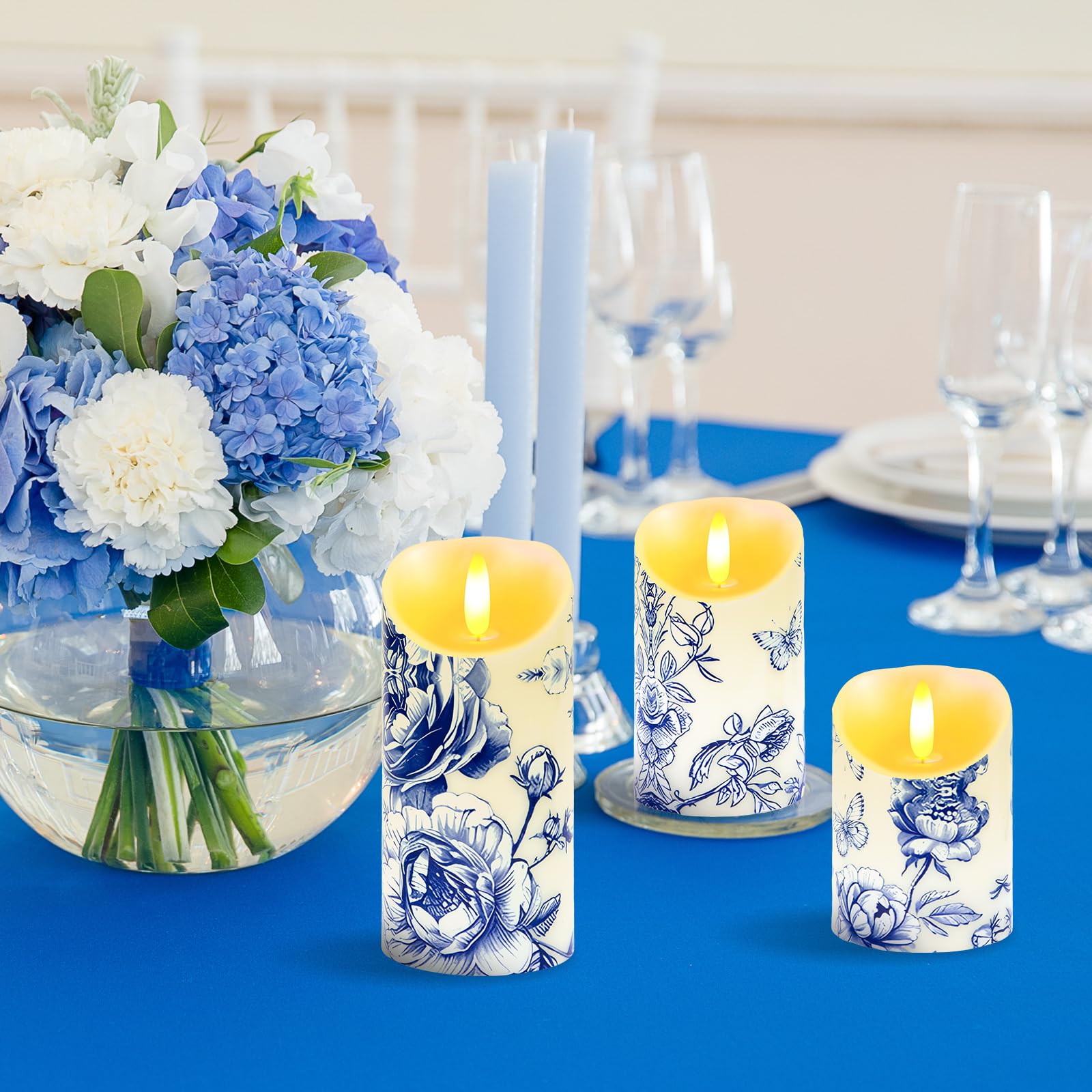 Ouvibor safe flameless candles with no flame or smoke