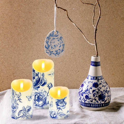 Ouvibor table decor candles suited for holidays and gatherings