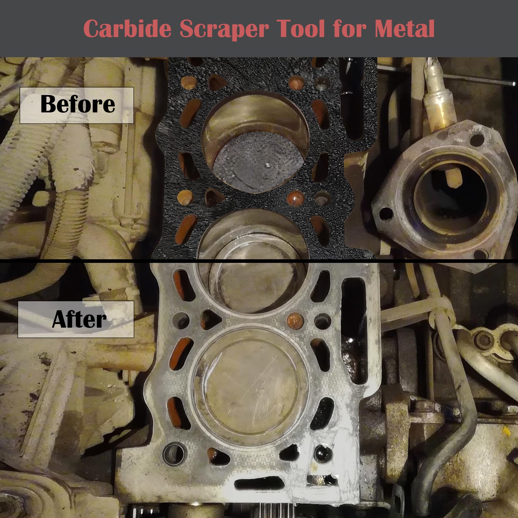 OUXIO caliper slide cleaning demonstrating smoother braking components.