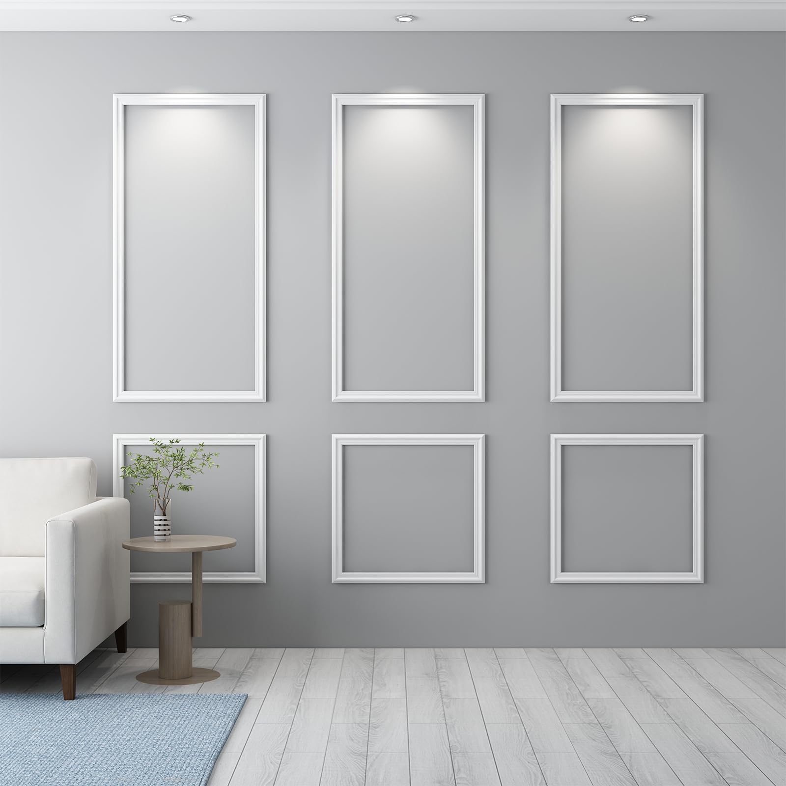 OUZUGIE bottom panel three eco-friendly polystyrene for lightweight design