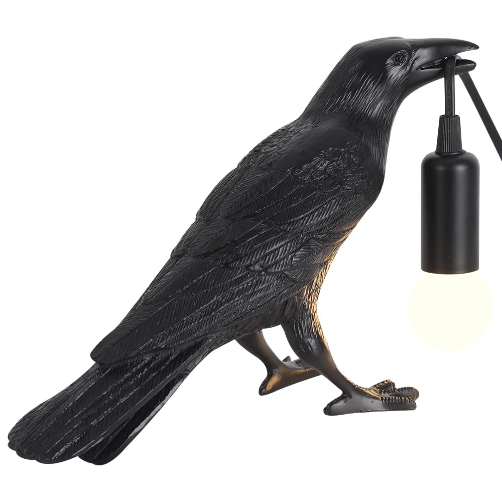 OVANUS Crow Lamp makes a thoughtful gift for crow lovers and decor enthusiasts.