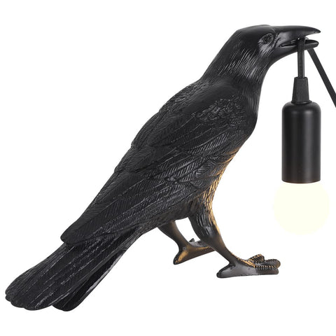 OVANUS Crow Lamp makes a thoughtful gift for crow lovers and decor enthusiasts.