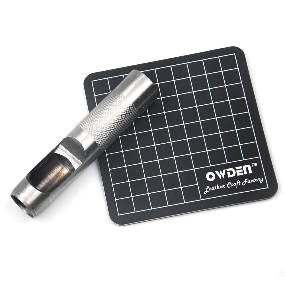 OWDEN punches create clean holes in leather fabric and paper with minimal effort