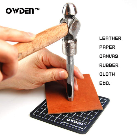 OWDEN non-slip handle offers steady control during hammering sessions
