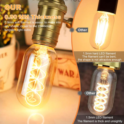 Owilukie E26 bulb provides a full 360-degree beam for even light.