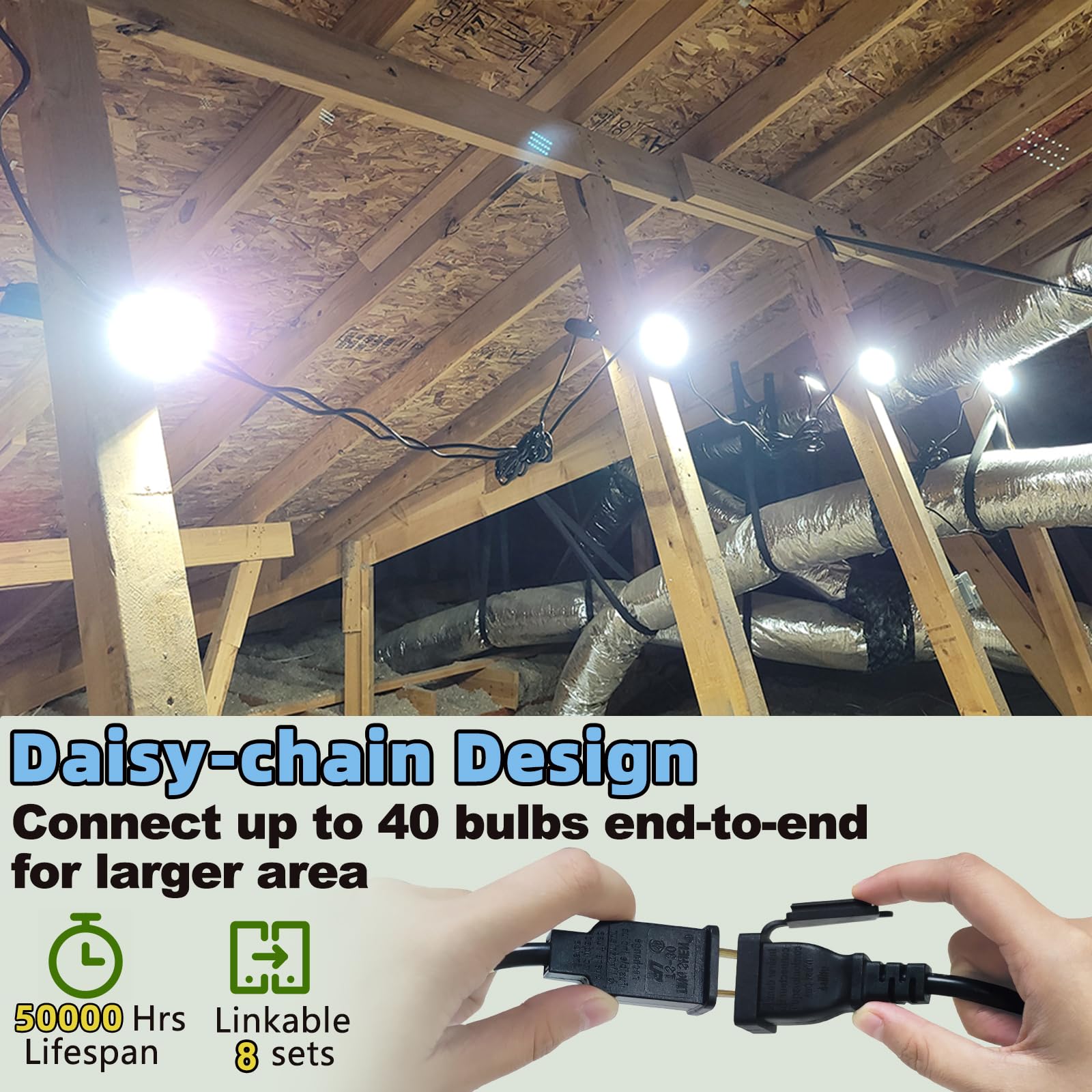 Owleye indoor workshop scene demonstrating bright task lighting.