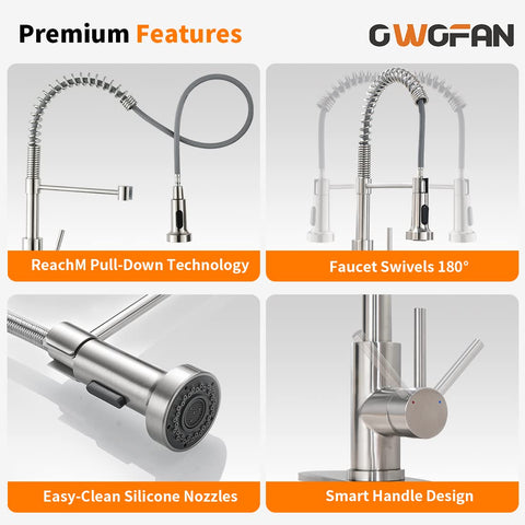 Ceramic disc valve inside OWOFAN faucet for durable performance.