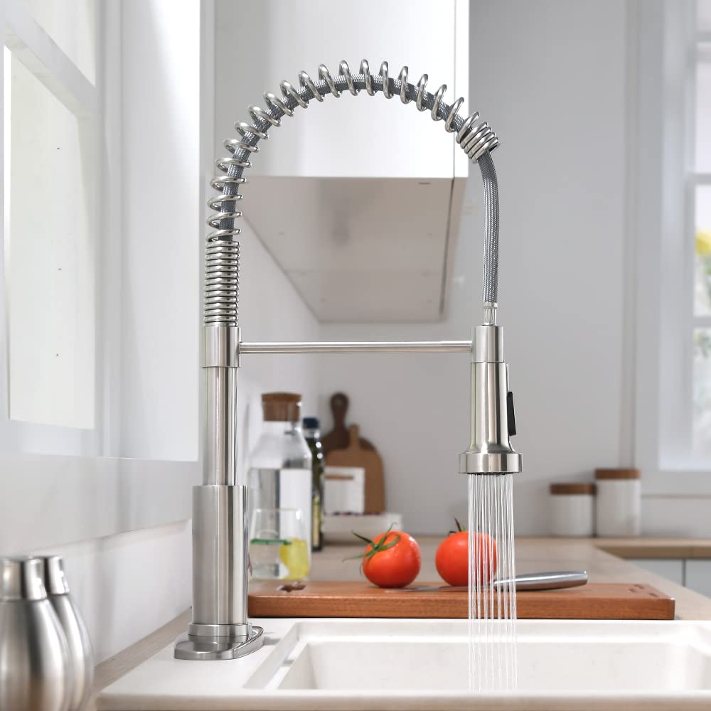 10-inch deck plate included with OWOFAN faucet for flexible mounting.