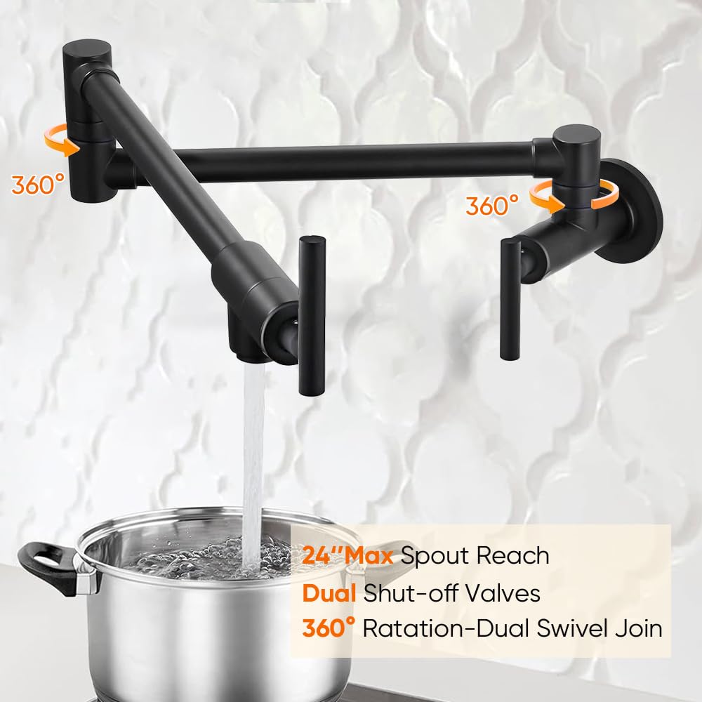 OWOFAN solid brass construction ensures durability and resistant finish.