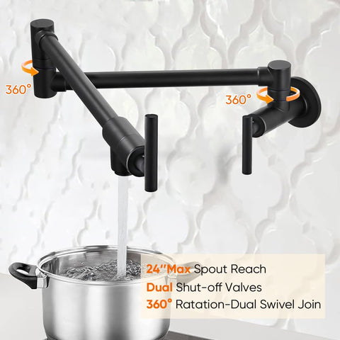 OWOFAN solid brass construction ensures durability and resistant finish.