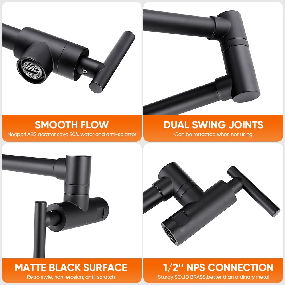 OWOFAN spare aerator included supports faster fill with 3 GPM option.