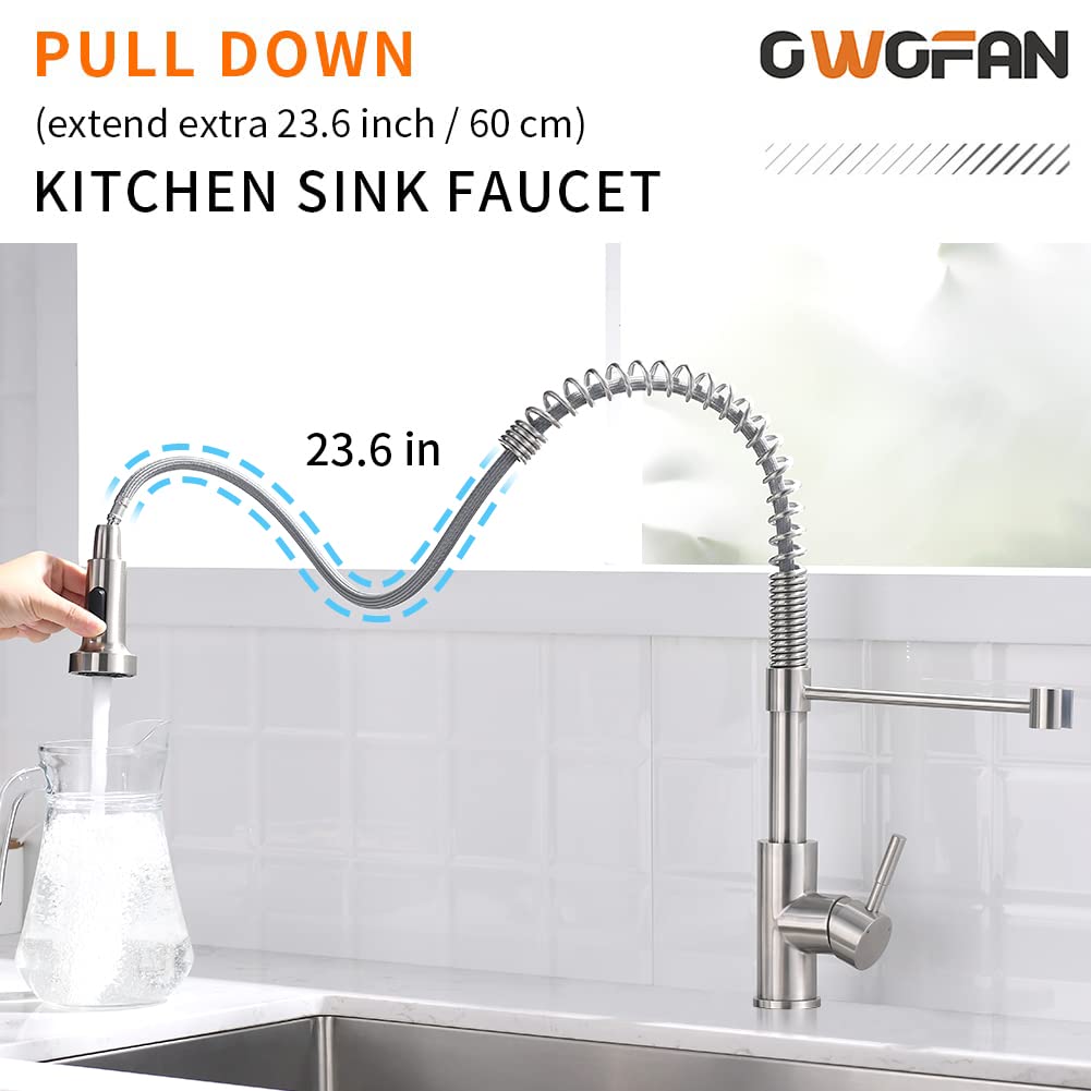 OWOFAN solid brass construction delivers durable performance and timeless style