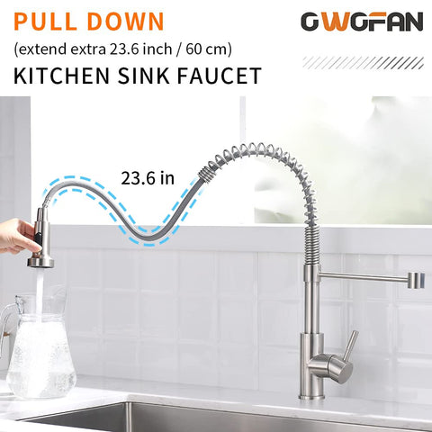 OWOFAN solid brass construction delivers durable performance and timeless style