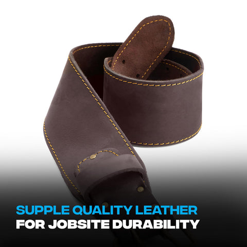 OX Tools XL adjustable-fit belt providing secure, comfortable sizing across shifts.
