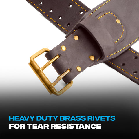 OX Tools XL brass rivets offer tear-resistance for heavy-duty fieldwork.